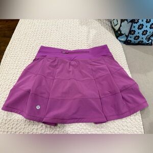 Lululemon Athletica Magenta Skirt